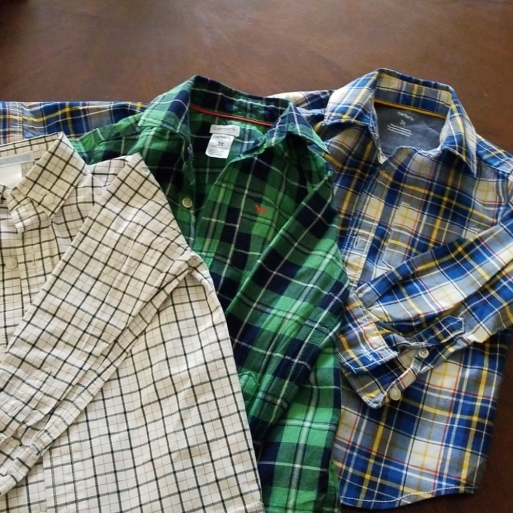 Mad for Plaid! 3 shirt bundle